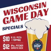 Wisconsin Game Day Specials