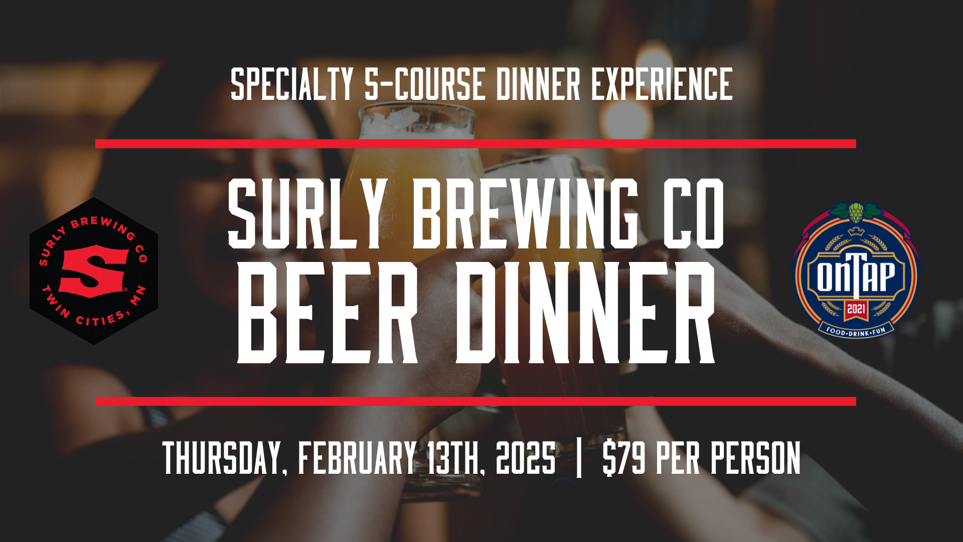 SURLY BREWING BEER DINNER