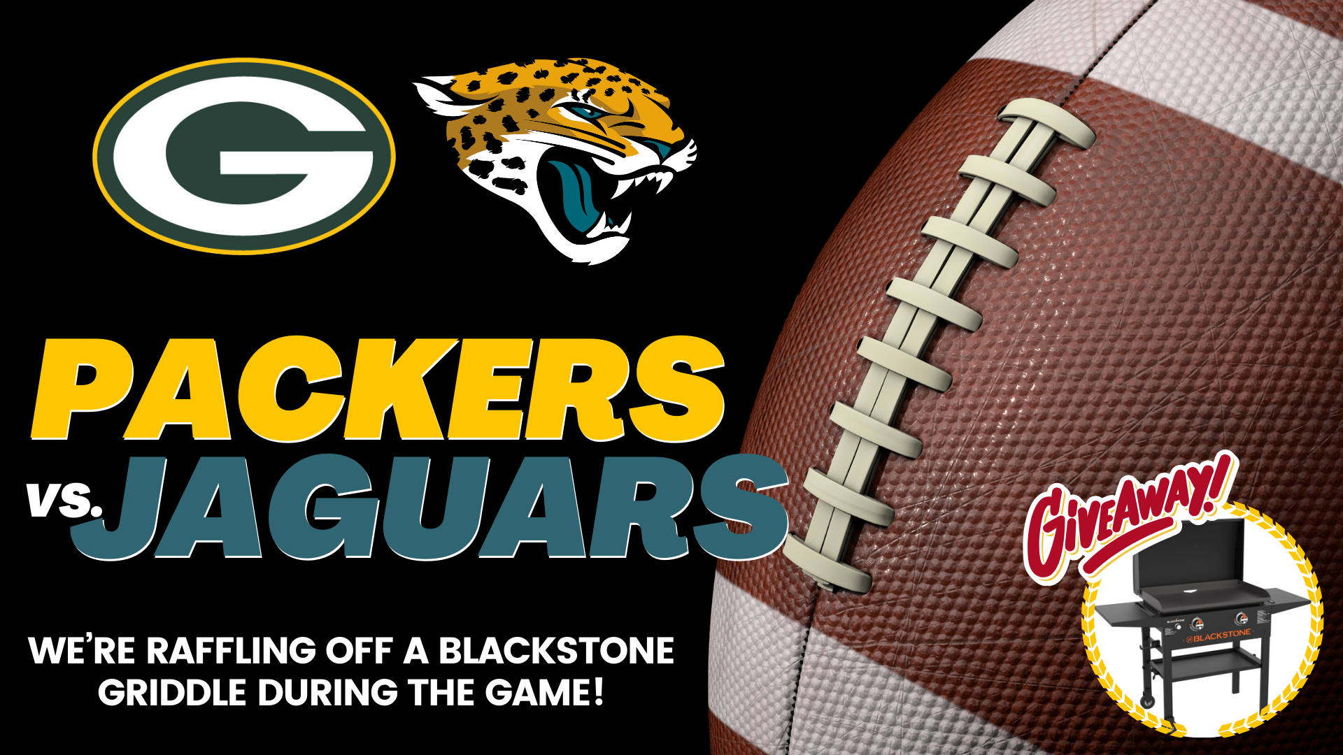 PACKERS VS. JAGUARS WATCH PARTY