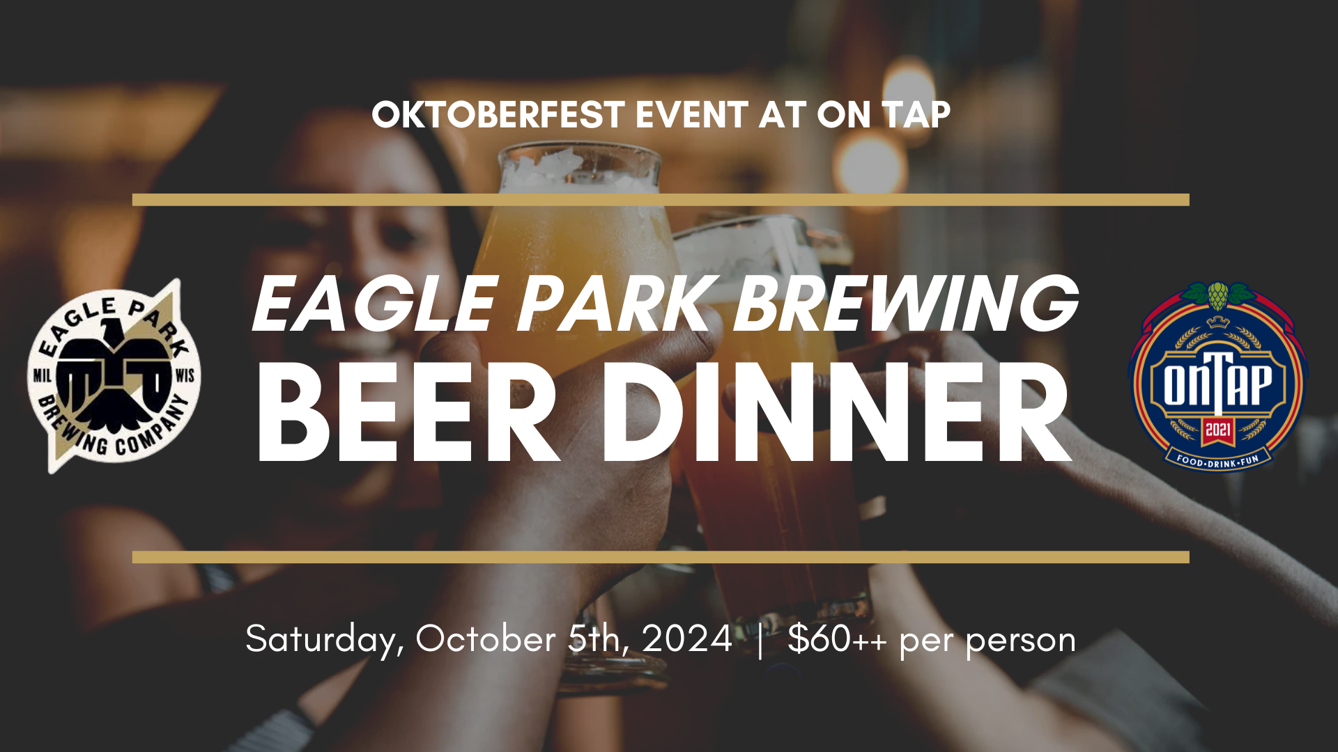 EAGLE PARK BREWING BEER DINNER