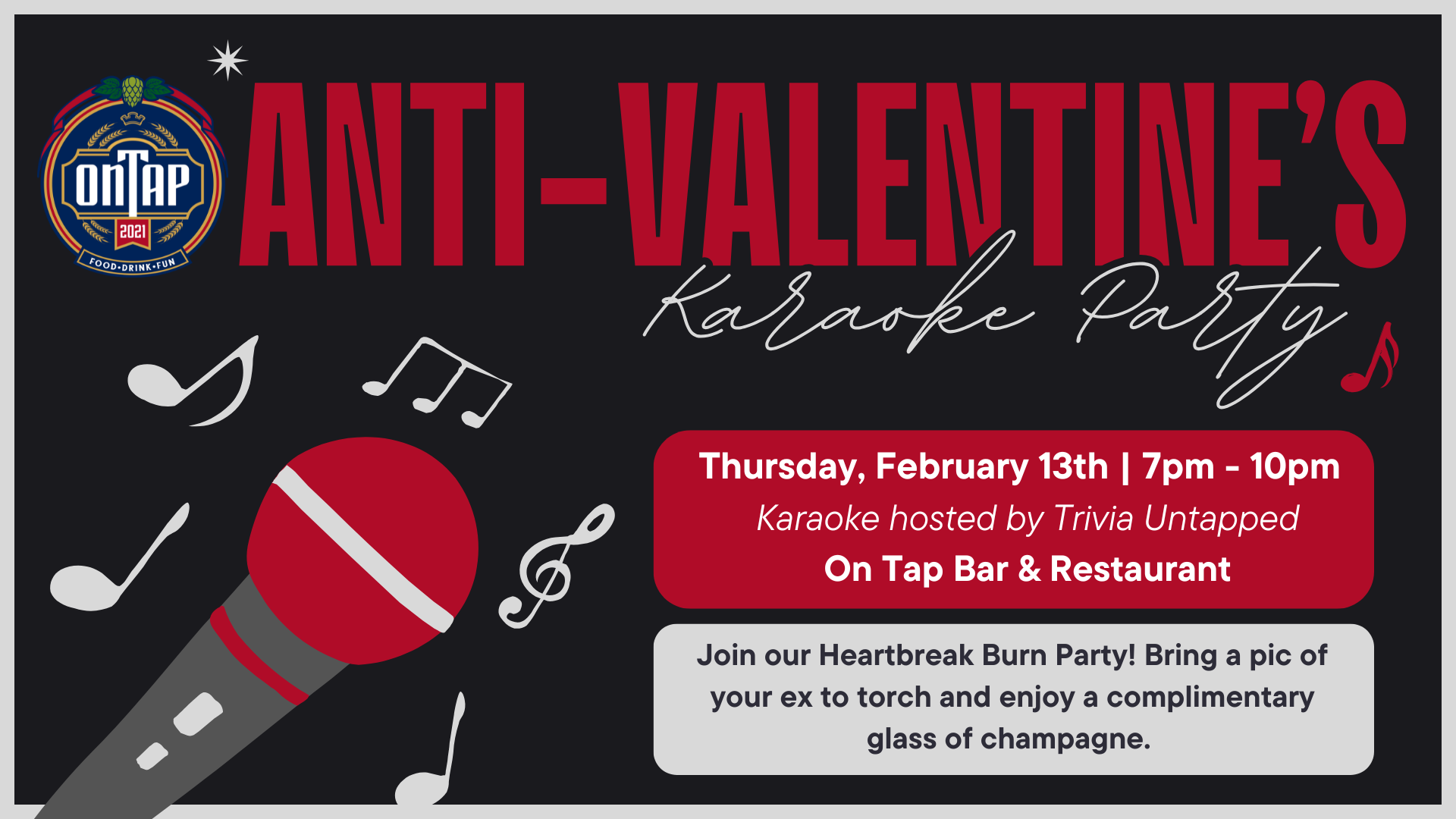 ANTI-VALENTINE KARAOKE PARTY